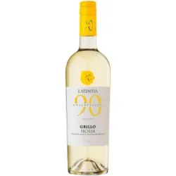 Novantaceppi Grillo Sicilia DOC 0,75L - Etikett verschmutzt/beschädigt