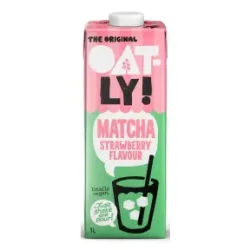 Oatly Oat Drink Matcha Strawberry Flavour 1L