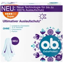 o.b.Extra Protect Tampons Super 42ST