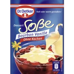 Dr.Oetker Dessert Soße Bourbon Vanille ohne Kochen 39G
