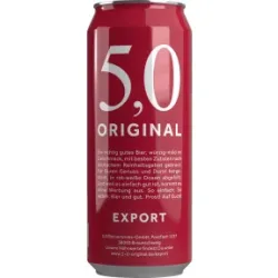 Oettinger 5,0 Original Export 0,5L Dose