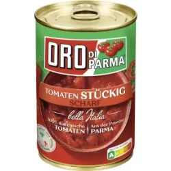 Oro di Parma Tomaten stückig scharf 400G