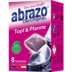 abrazo Topf & Pfanne Seifenpads Topfreiniger 8ST