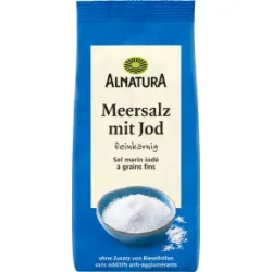Alnatura Meersalz mit Jod 500G