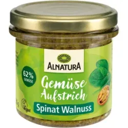 Alnatura Bio Brotaufstrich Spinat Walnuss 135G