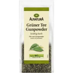 Alnatura Bio Grüner Tee Gunpowder lose 100G