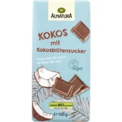Alnatura Bio Kokos-Schokolade mit Kokosblütenzucker 100G