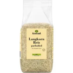 Alnatura Bio Langkorn Reis parboiled 1KG