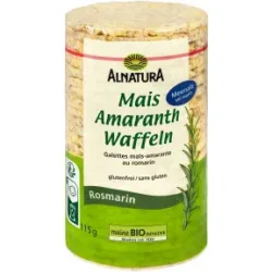 Alnatura Bio Mais-Amaranth Waffeln Rosmarin 115G