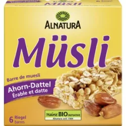 Alnatura Bio Müsli-Riegel Ahorn-Dattel 6ST 150G