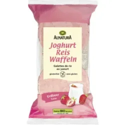 Alnatura Bio Reiswaffeln Joghurt Erdbeer 100G