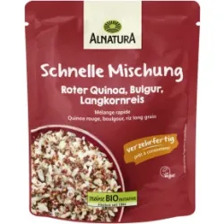Alnatura Bio Schnelle Mischung Roter Quinoa,Bulgur, Langkornreis 250G