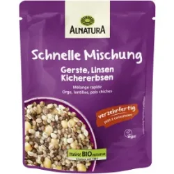 Alnatura Bio Schnelle Mischung Gerste, Kichererbsen & Linsen 250G