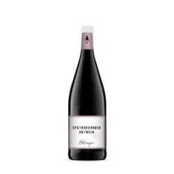 Bötzinger Spätburgunder Rotwein 1L - Etikett verschmutzt/beschädigt
