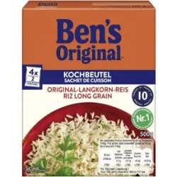 Ben's Original Langkorn-Reis Kochbeutel 500G