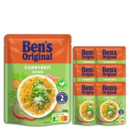 Ben's Original Express Curryreis Indien 6x220G