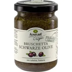 Alnatura Bio Bruschetta Schwarze Olive 130G