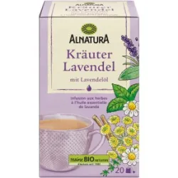 Bio Alnatura Kräuter Lavendel Tee 20ST 30G