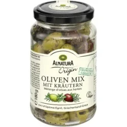 Alnatura Origin Bio Oliven Mix mit Kräutern 180G