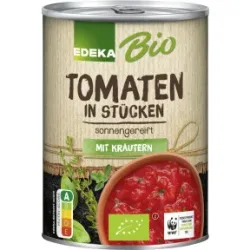 EDEKA Bio Tomaten in Stücken mit Kräutern 400G