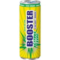 Booster Energy Drink Citrus Zero 0,33L Dose