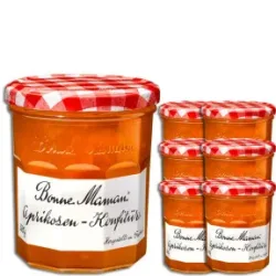 Bonne Maman Aprikosen-Konfitüre 6x370G