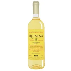 Cavino Retsina 0,75L - Etikett verschmutzt/beschädigt
