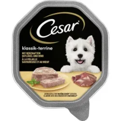 Cesar Klassik-Terrine mit herzhaftem Geflügel und Rind 150G
