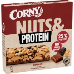 Corny Nuts & Protein Schoko 3ST 105G