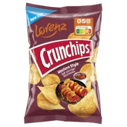 Lorenz Crunchips Western Style 150G