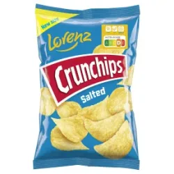 Lorenz Crunchips Salted 150G