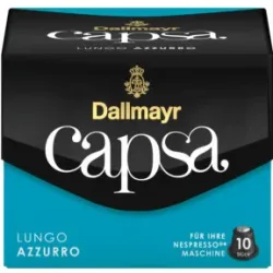 Dallmayr Capsa Lungo Azzurro Intensität 8 Kaffeekapseln 10ST 56G