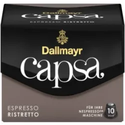 Dallmayr Capsa Espresso Ristretto Intensität 10 Kaffeekapseln 10ST 56G