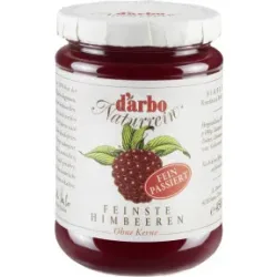 Darbo Konfitüre Naturrein Feinste Himbeeren ohne Kerne 450G