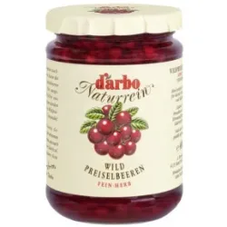 Darbo Naturrein Wildpreiselbeeren 400G