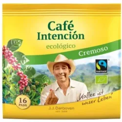 Darboven Bio Cafe Intencion ecologico Cremoso Fairtrade 16ST 112G