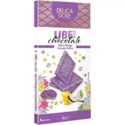 Delica Dore Ube Style Chocolate 90G