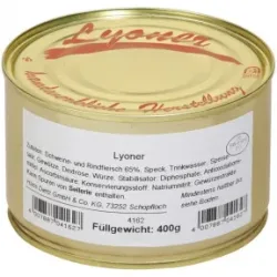 Dietz Lyoner 400G