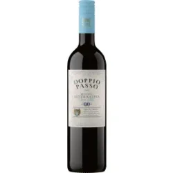 Doppio Passo Rosso Alternativa  0,0% 0,75L - Etikett verschmutzt/beschädigt