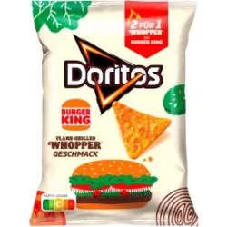Doritos Tortilla Chips Flame Grilled Whopper 100G