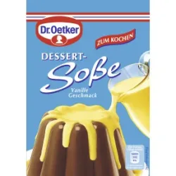 Dr.Oetker Dessert Soße mit Vanille-Geschmack zum Kochen 3ST 51G