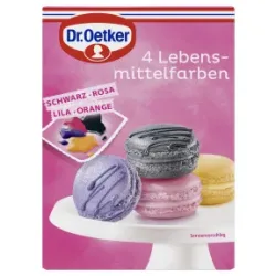 Dr.Oetker Lebensmittelfarben 4ST 80G -Abverkauf