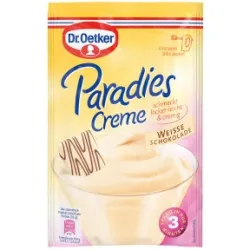 Dr.Oetker Paradies Creme weisse Schokolade 70G