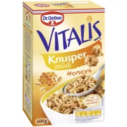 Dr.Oetker Vitalis Knusper Honeys 600G