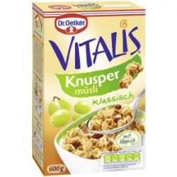 Dr.Oetker Vitalis Knusper Müsli mit Honig 600G