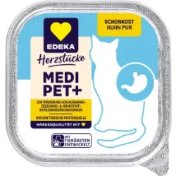 EDEKA Herzstücke Medi Pet+ Schonkost Huhn pur 100G
