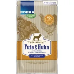 EDEKA Naturals Dog Pute und Huhn mit Cranberries,Möhren,Sonnenblumenöl 125g 125.000
