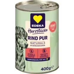 EDEKA Herzstücke Naturals Rind Hundefutter 400G