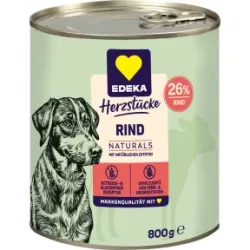 EDEKA Naturals Rind Hundefutter 800G