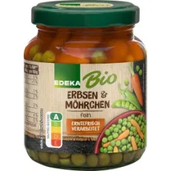 EDEKA Bio Erbsen & Möhrchen fein 340G